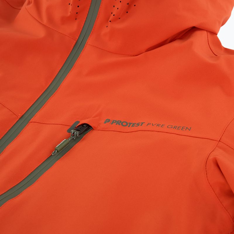 Kurtka snowboardowa męska Protest Prttimothy burnt orange 3
