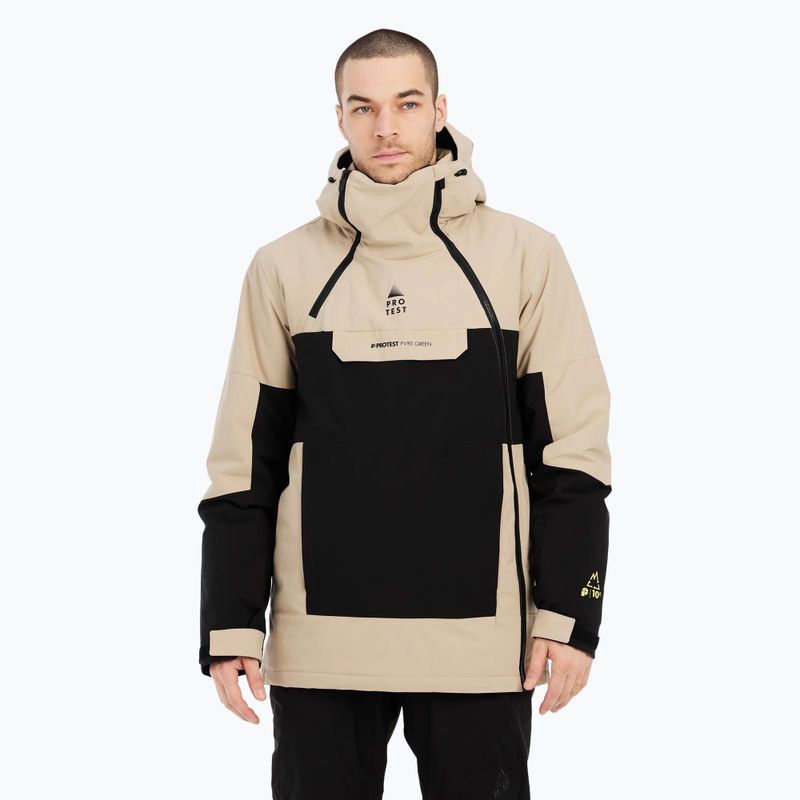 Kurtka snowboardowa męska Protest Prtdazzle bamboobeige