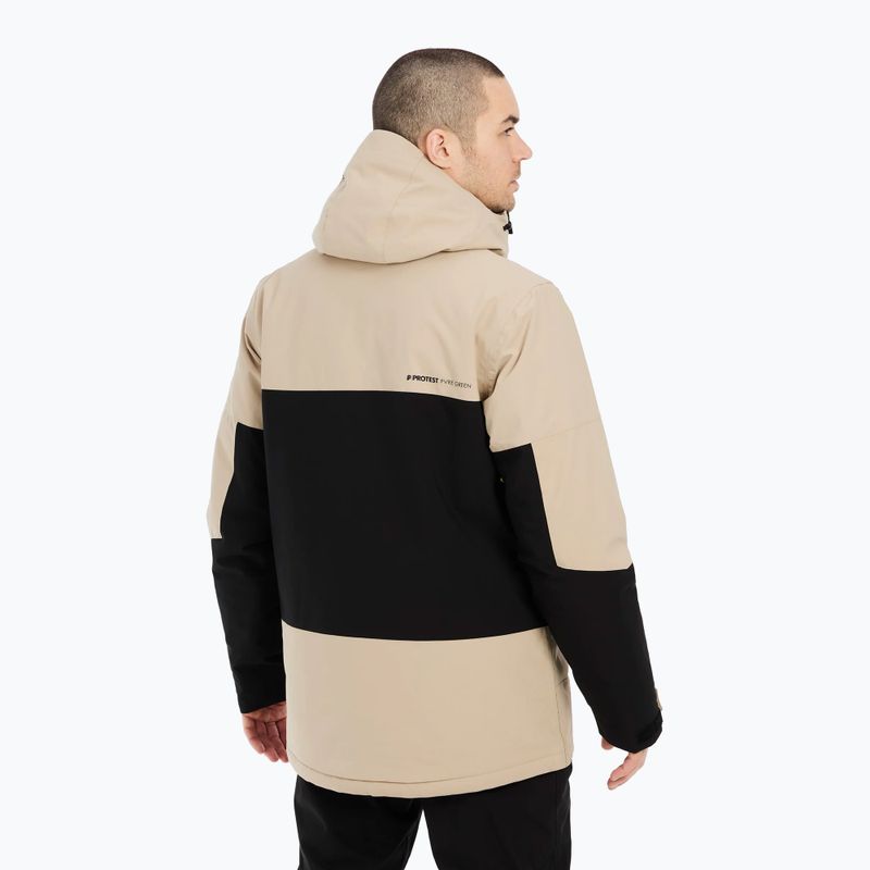 Kurtka snowboardowa męska Protest Prtdazzle bamboobeige 3