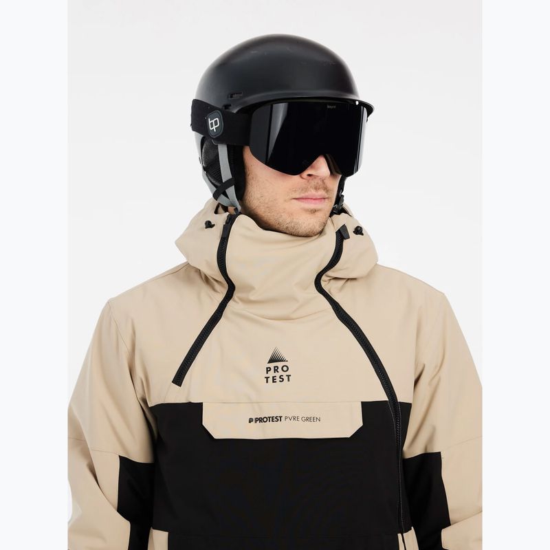 Kurtka snowboardowa męska Protest Prtdazzle bamboobeige 5