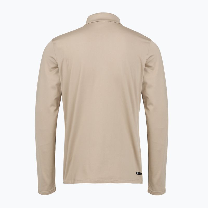Bluza męska Protest Rewill 1/4 Zip Active bamboobeige 2