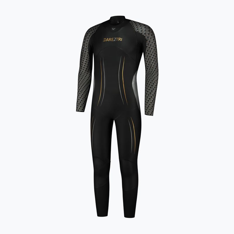 Pianka triathlonowa męska Dare2Tri MACH5 0,5 mm czarny