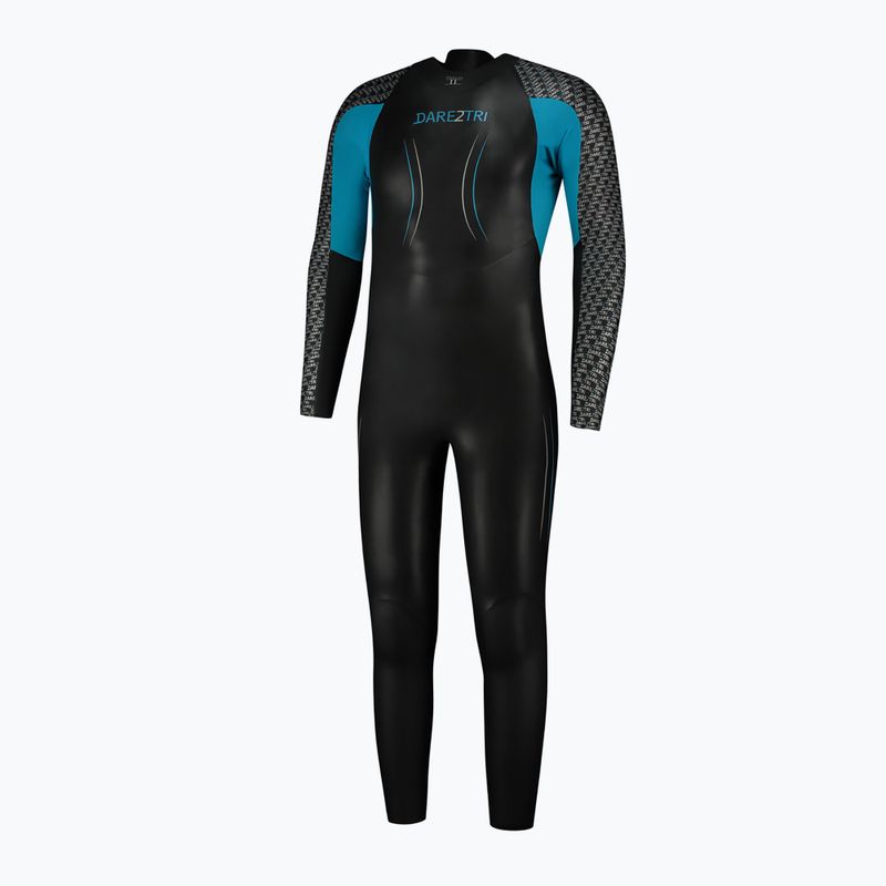 Pianka triathlonowa męska Dare2Tri Mach2 2 mm czarny