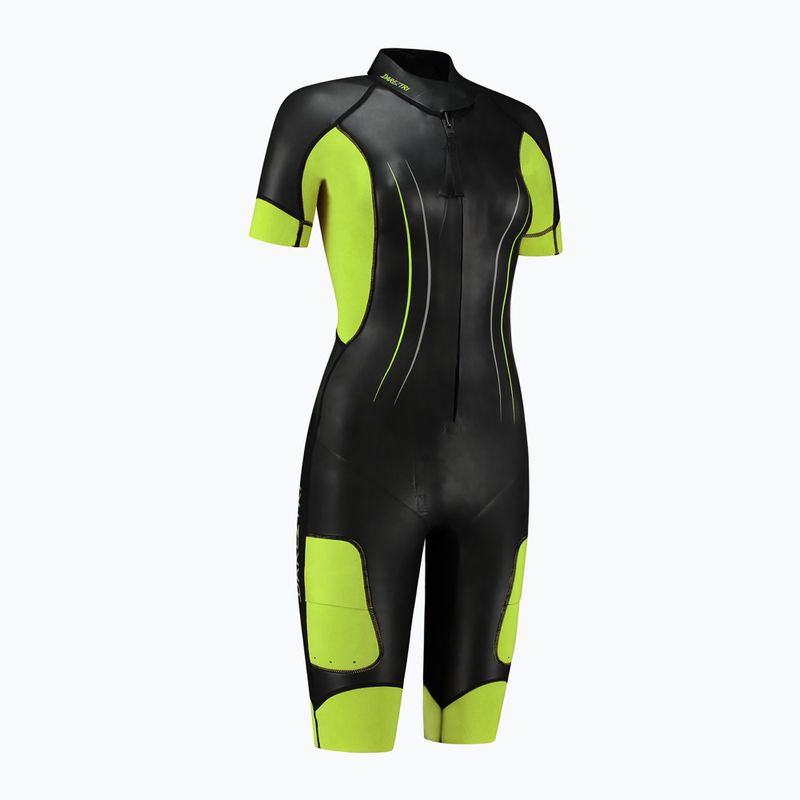 Pianka triathlonowa damska Dare2Tri Swim&Run 5 mm czarny