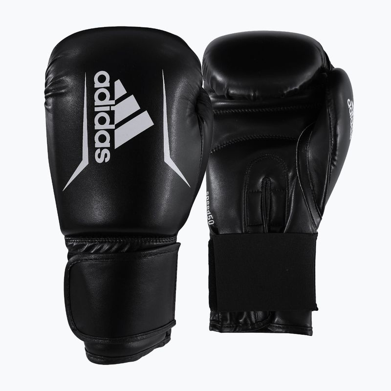 Zestaw bokserski adidas Performance Boxing Set worek + rękawice + bandaż czarno-biały 4