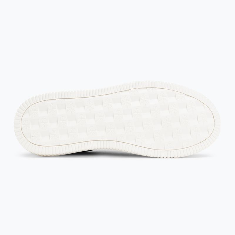 Buty męskie Calvin Klein YM0YM00681 Chunky Cupsole Monologo Lth triple black/bright white 4
