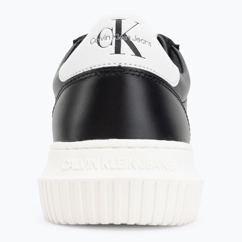 Buty męskie Calvin Klein YM0YM00681 Chunky Cupsole Monologo Lth triple black/bright white 6