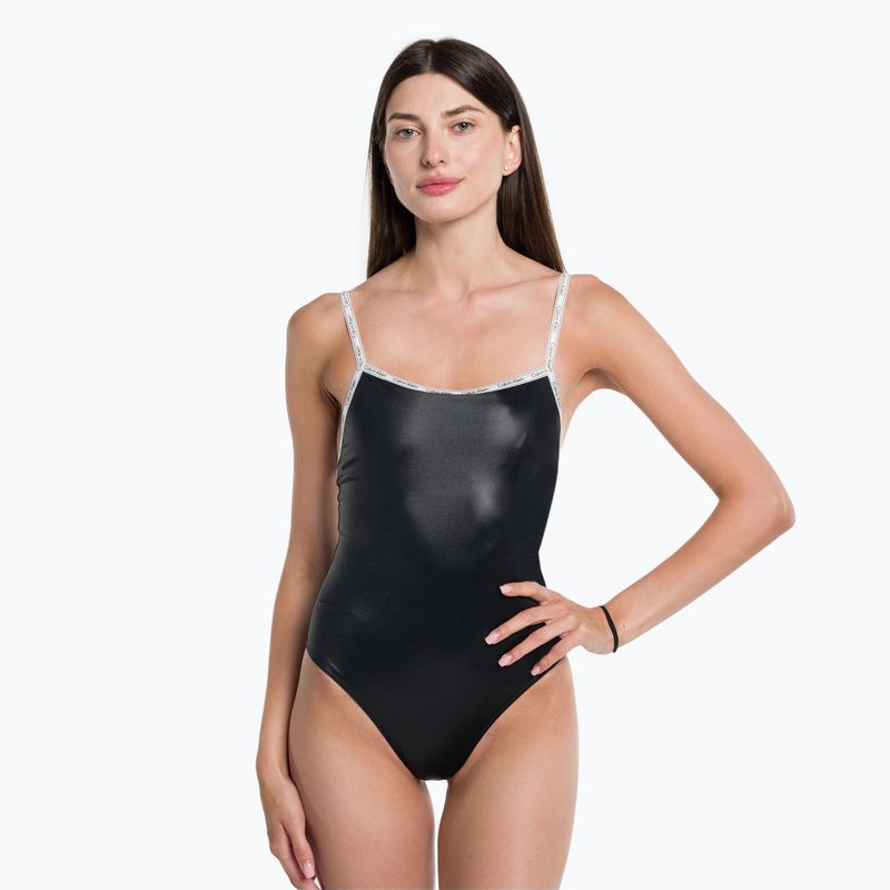 Strój kąpielowy jednoczęściowy damski Calvin Klein Scoop One Piece black 4