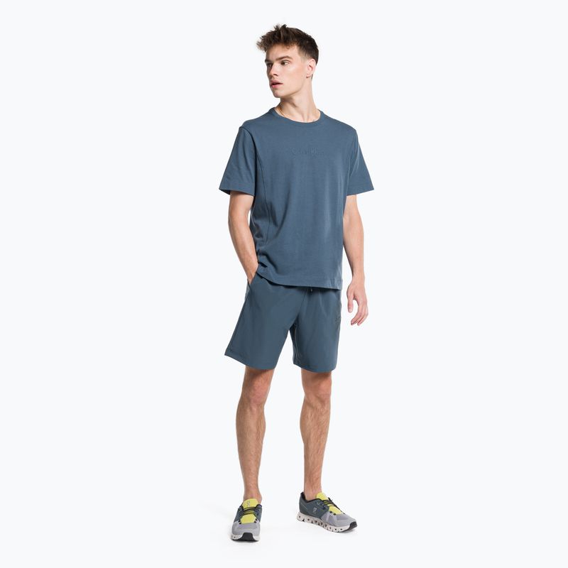 Spodenki treningowe męskie Calvin Klein 7" Woven crayon blue 2