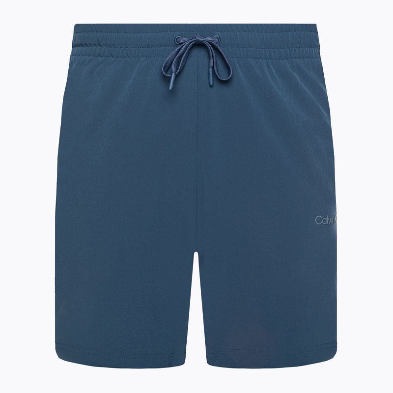 Spodenki treningowe męskie Calvin Klein 7" Woven crayon blue 5