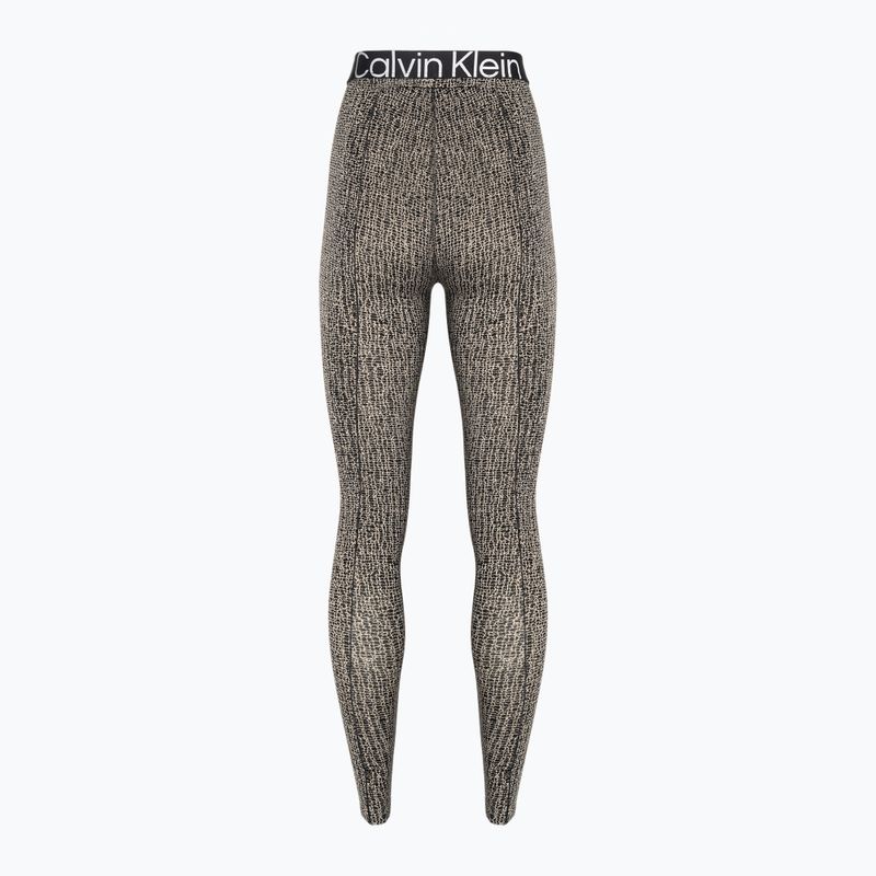 Legginsy treningowe damskie Calvin Klein 7/8 shocking print 6