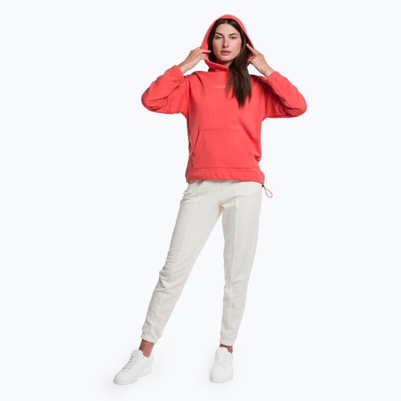 Bluza damska Calvin Klein Hoodie cool melon 2