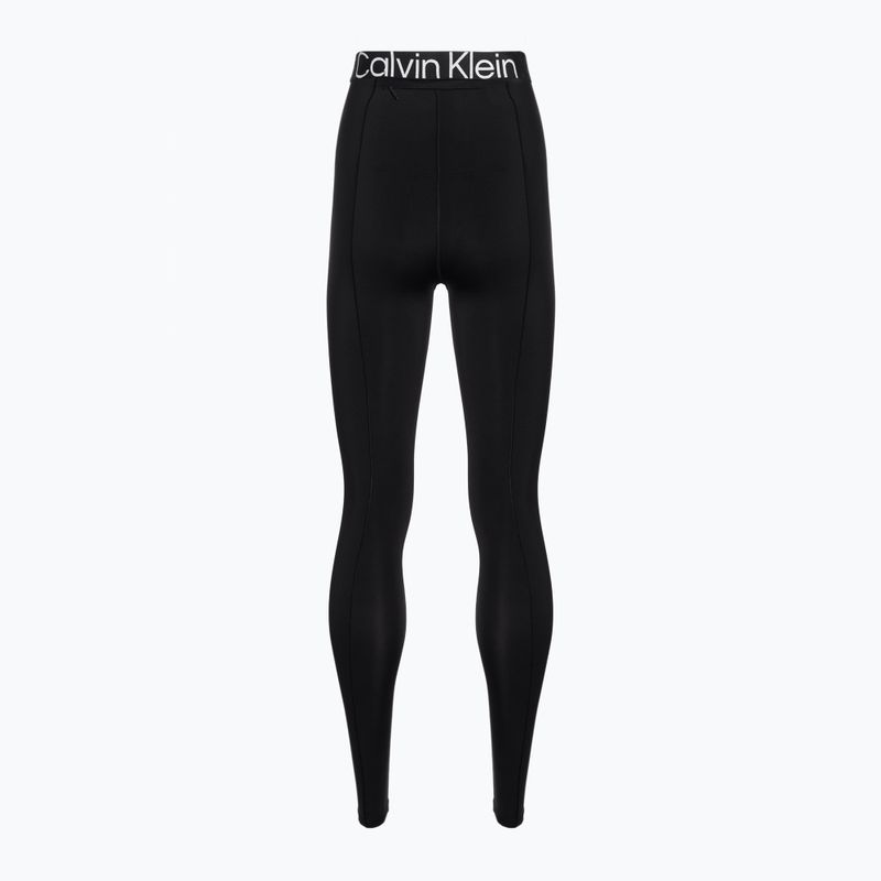 Legginsy treningowe damskie Calvin Klein 7/8 black beauty 6