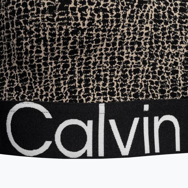 Biustonosz treningowy Calvin Klein Medium Support shocking print 7