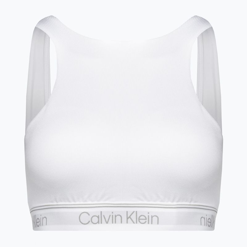 Biustonosz treningowy Calvin Klein Medium Support bright white 5
