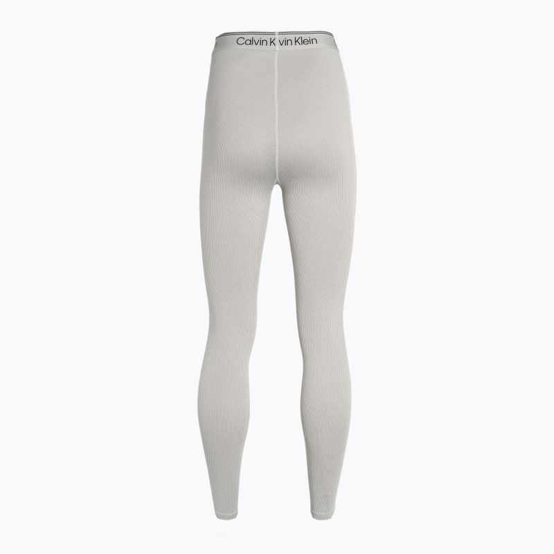 Legginsy treningowe damskie Calvin Klein 7/8 athletic grey heather 6