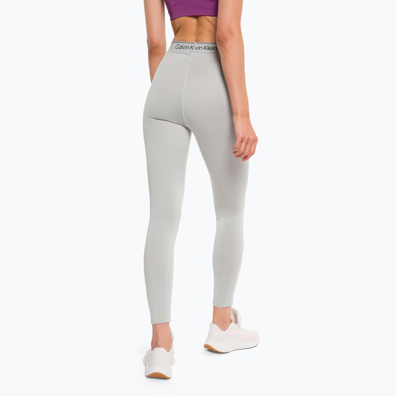 Legginsy treningowe damskie Calvin Klein 7/8 athletic grey heather 3