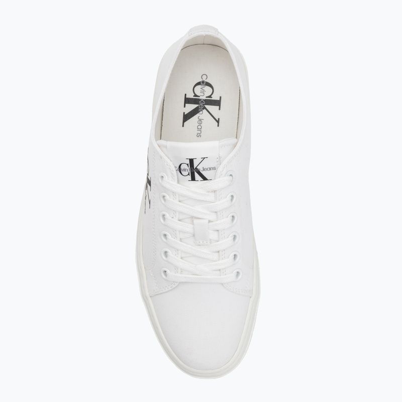 Trampki damskie Calvin Klein YW0YW01033 Vulc Flatform+ Cupsole Low white 5