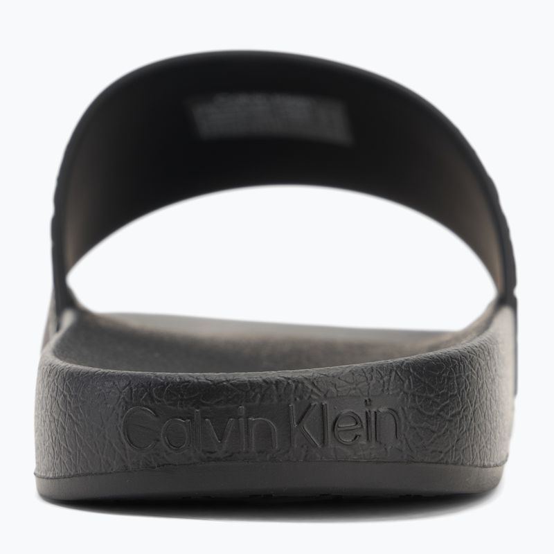 Klapki męskie Calvin Klein HM0HM00981 Pool Slide Rubber black 6