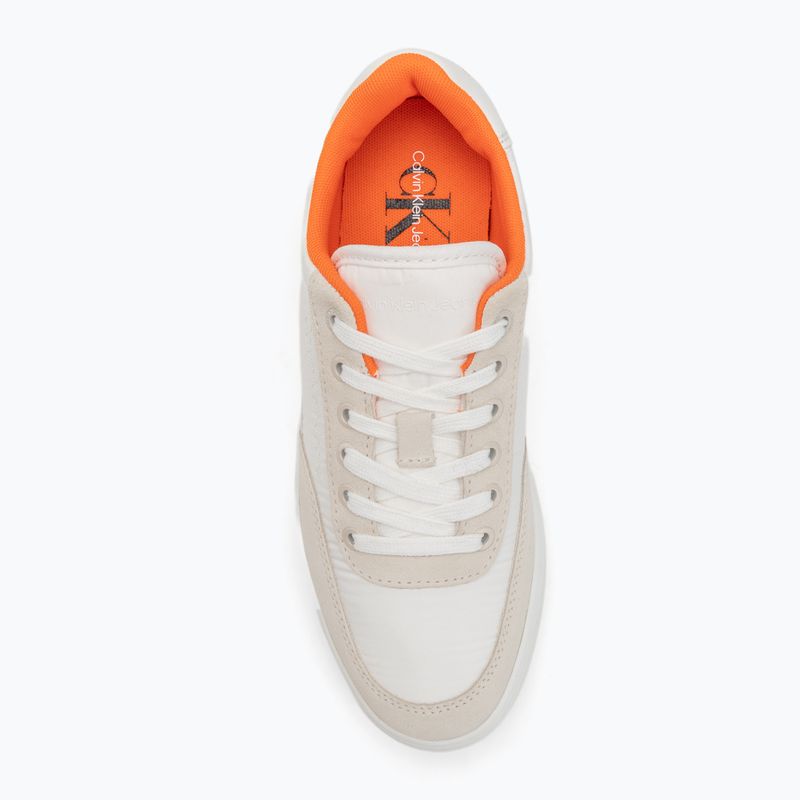 Buty Calvin Klein YM0YM00669 Classic Cupsole Su Softny creamy white/white/firecracker 5