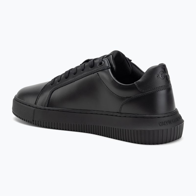 Buty męskie Calvin Klein YM0YM00681 Chunky Cupsole Monologo Lth triple black 3