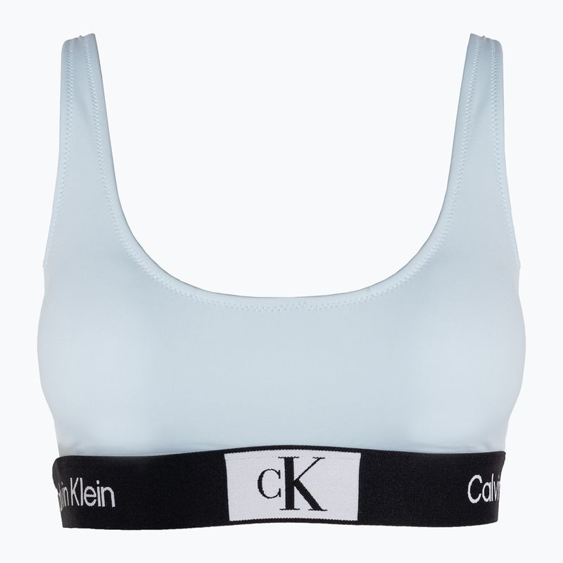 Góra od stroju kąpielowego Calvin Klein Bralette-Rp blue