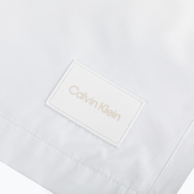 Szorty kąpielowe męskie Calvin Klein Medium Drawstring white 3