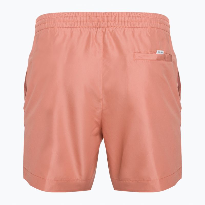Szorty kąpielowe męskie Calvin Klein  Medium Drawstring pink 2