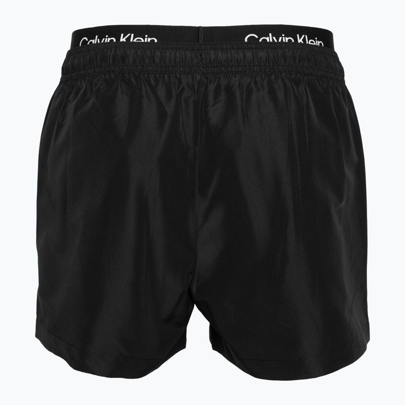 Szorty kąpielowe męskie Calvin Klein Short Double Wb black 2