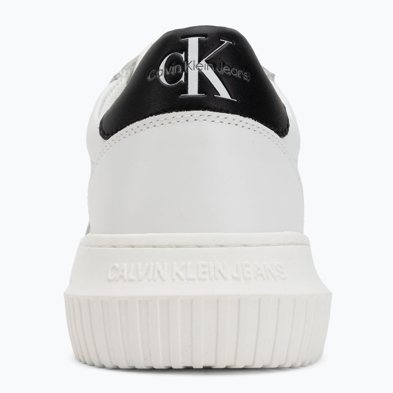 Buty męskie Calvin Klein YM0YM00681 Chunky Cupsole Monologo Lth triple bright white/black 6