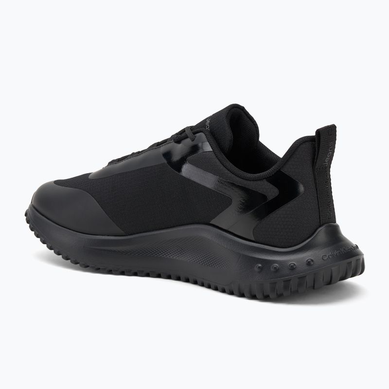 Buty męskie Calvin Klein YM0YM00968 Eva Runner Low Lace Ml Mix triple black 3