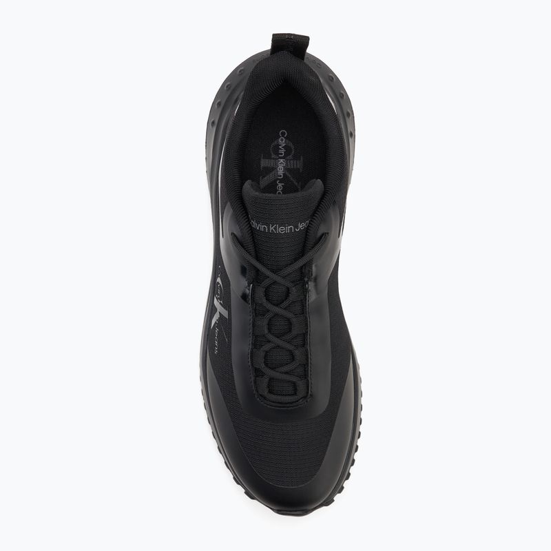Buty męskie Calvin Klein YM0YM00968 Eva Runner Low Lace Ml Mix triple black 5