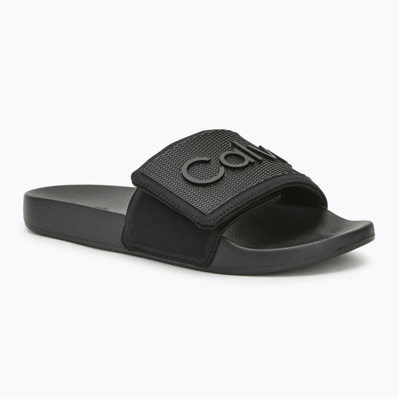 Klapki męskie Calvin Klein HM0HM01437 Adj Pool Slide TPU black