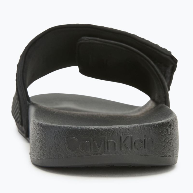 Klapki męskie Calvin Klein HM0HM01437 Adj Pool Slide TPU black 6