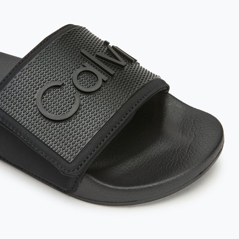 Klapki męskie Calvin Klein HM0HM01437 Adj Pool Slide TPU black 7