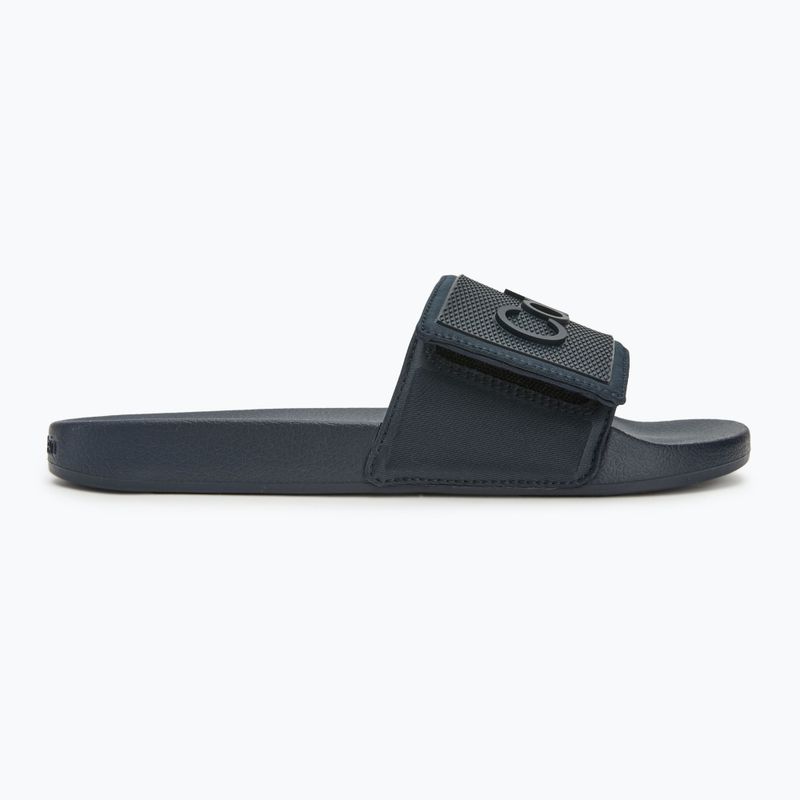 Klapki męskie Calvin Klein HM0HM01437 Adj Pool Slide TPU calvin navy 2