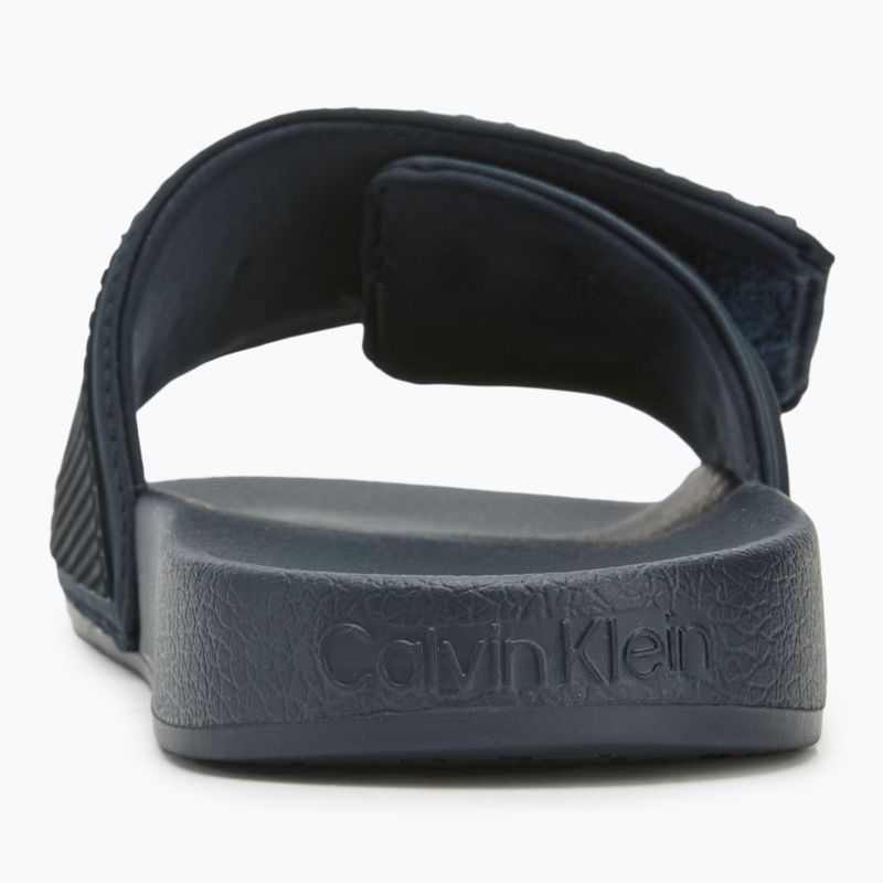 Klapki męskie Calvin Klein HM0HM01437 Adj Pool Slide TPU calvin navy 6