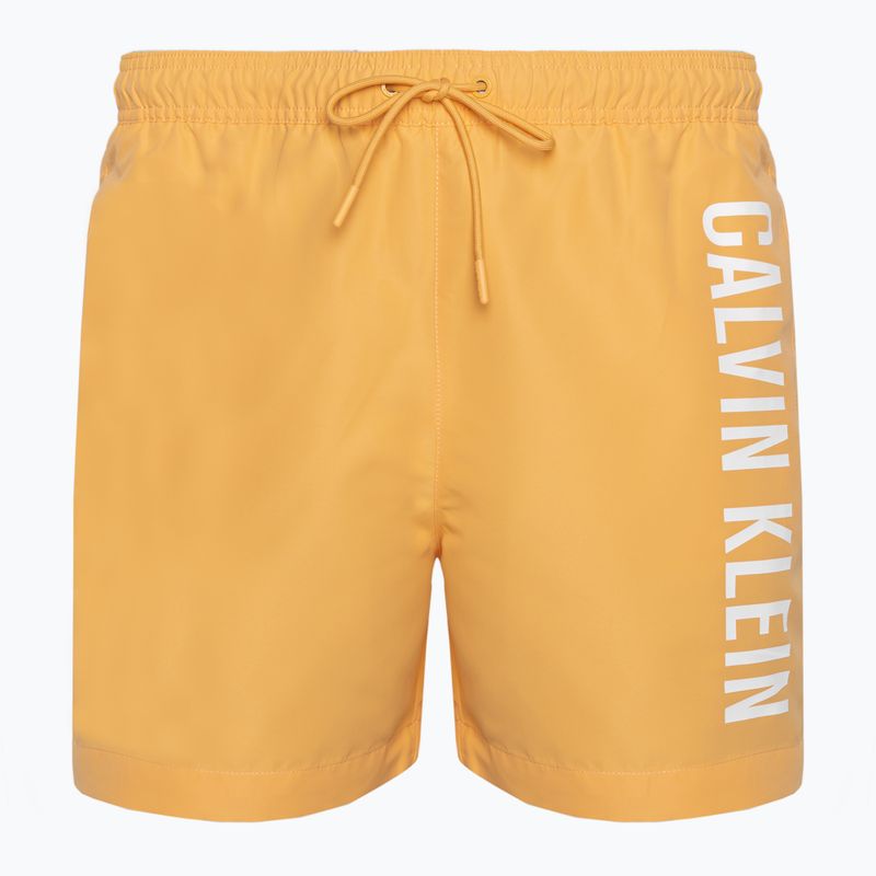 Szorty kąpielowe męskie Calvin Klein Medium Drawstring buff orange