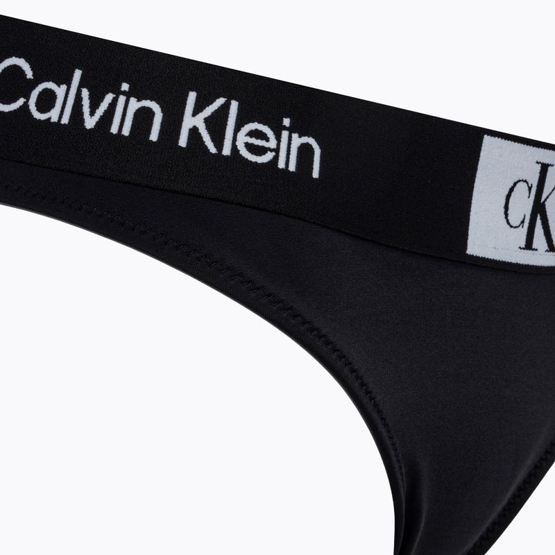 Dół od stroju kąpielowego Calvin Klein Bikini black 3