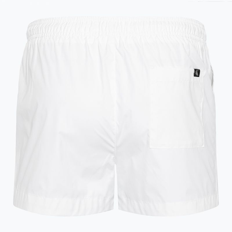 Szorty kąpielowe męskie Calvin Klein Short Drawstring classic white 2