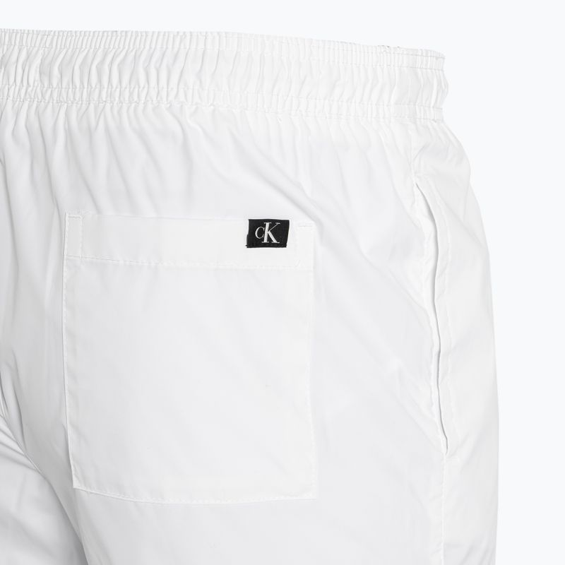 Szorty kąpielowe męskie Calvin Klein Short Drawstring classic white 4