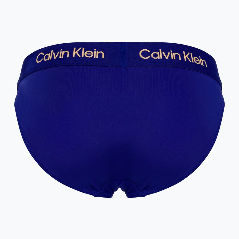 Dół od stroju kąpielowego Calvin Klein Bikini midnight lagoon 2