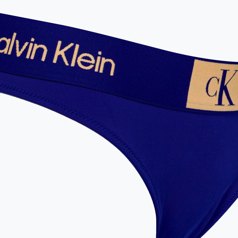 Dół od stroju kąpielowego Calvin Klein Bikini midnight lagoon 3