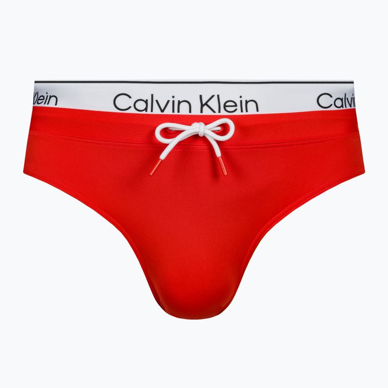 Slipy pływackie męskie Calvin Klein Brief Double WB red
