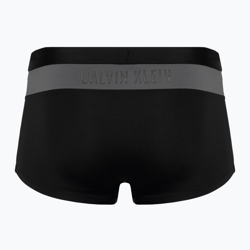 Bokserki pływackie męskie Calvin Klein Trunk black 2