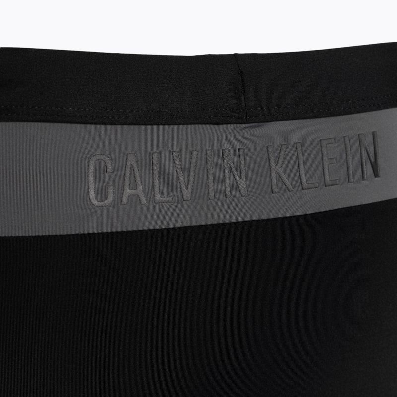 Bokserki pływackie męskie Calvin Klein Trunk black 3