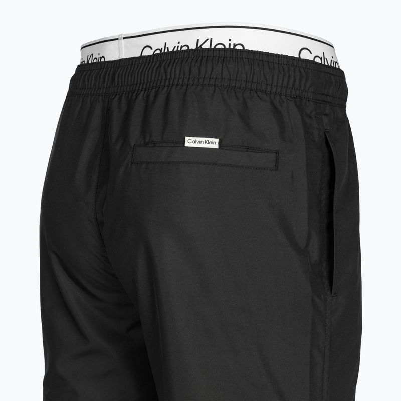 Szorty kąpielowe męskie Calvin Klein Medium Double black 4