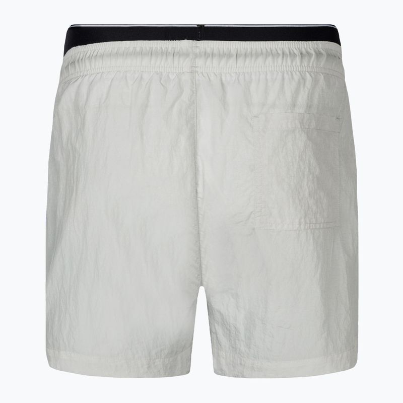 Szorty kąpielowe męskie Calvin Klein Medium Double WB nimbus cloud 2