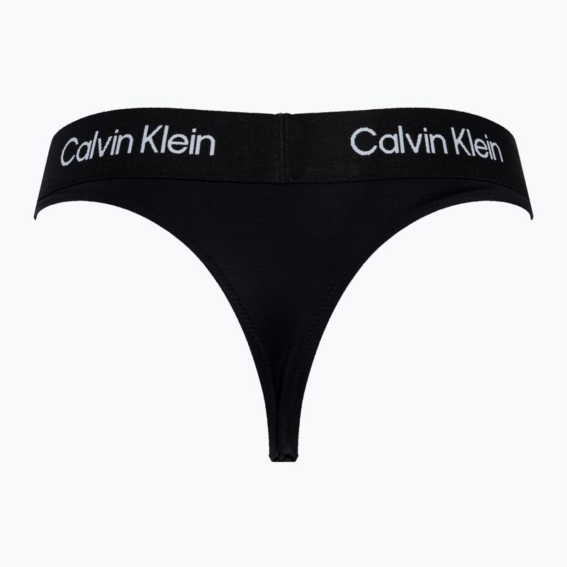 Dół od stroju kąpielowego Calvin Klein Thong black 2