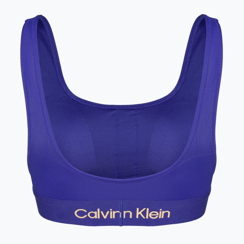 Góra od stroju kąpielowego Calvin Klein Bralette-RP midnight lagoon 2